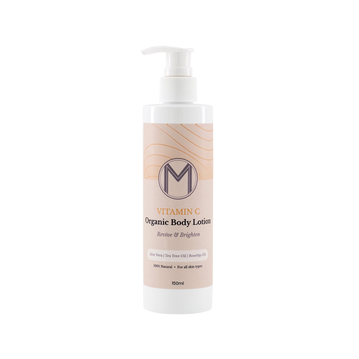 Mirakelle - Organic Vitamin C Body Lotion Moisturizer Cream For All Skin types