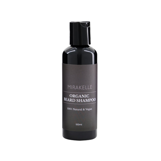 Mirakelle - Organic Beard Shampoo, supports Healthy Growth with all natural ingredients